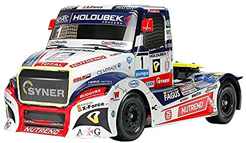 TAMIYA 58661-1:14 RC Buggyra Fat Fox RaceTruck TT-01E, fjärrstyrd bil/fordon, modelltillverkning, byggsats, racingbil, hobby, montering, vit