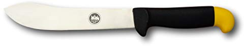 DUE BUOI Coltello 819A MEP/20 - Macellaio Americano O SCIMITARRA con Lama Lunga MM 200 E Larga MM 29