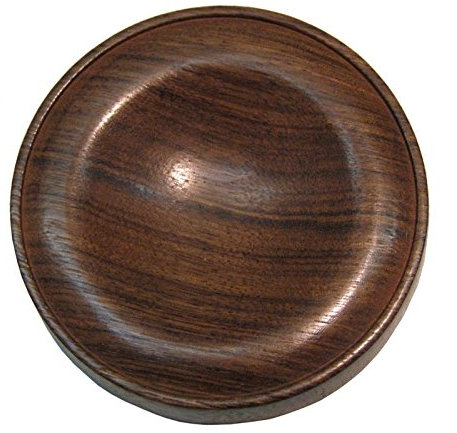 Untersetzer Klavier Flügel Gleiter aus Holz Walnuss 90 mm Ø 3 Stück-