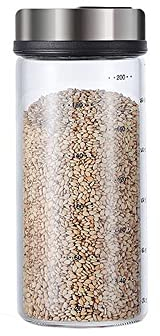 Salières et poivrières avec trous de coulée réglables - Distributeur parfait pour vos sels,200ml