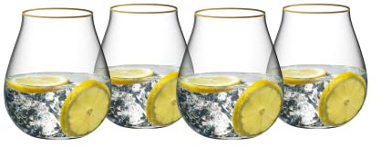 RIEDEL [A][W2] Gin Set Limited Edition Gold Rim