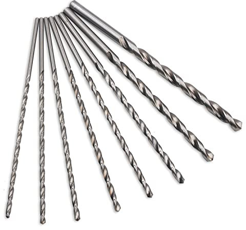 1pc extra langer Bohrer Schnellarbeitsstahl 300 mm Holzbearbeitung HSS für Metall Holz Kunststoff HSS-Co Bohrer Holz Set Spiralbohrer,13 mm