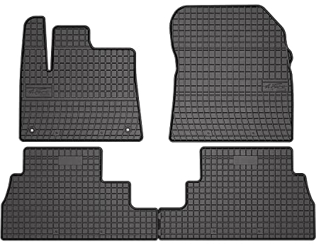 OMAC Gummi Fußmatten kompatibel mit Citroen Berlingo/Berlingo XL 2018-2025 Automatten Gummi 4X