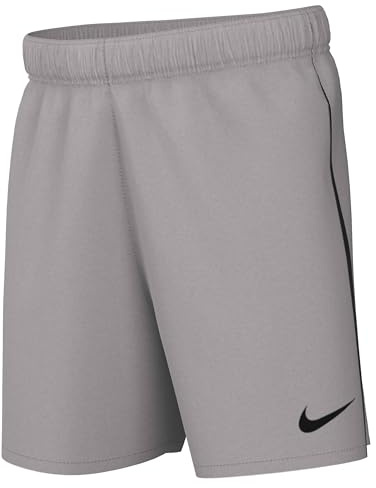 Nike DR0968-052 Y NK DF LGE Knit III Short K Shorts Unisex Pewter Grey/Black/Black, Größe : M (Höhe 137-147 cm)