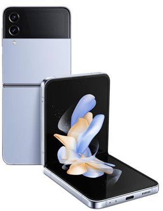 Samsung Galaxy Z Flip 4 5G, US Version, 256GB, Blue - Unlocked (Renewed)