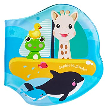 Sophie la Girafe Livre de Bain 8 Pages Éveil Lavable Bébé Dès 4 Mois