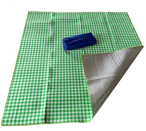 Wasserdichte, langlebige Picknickdecken for die Familie im Freien, faltbare, sanddichte Strandmatte for Kinderspielplatz, Camping, Park, Wandern, Gras, Reisen ( Color : Color B , Size : 2*3m )