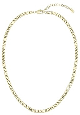 BOSS Jewelry Halskette oder Armband für Damen Kollektion KASSY FOR HER aus Gelbgoldenes Edelstahl