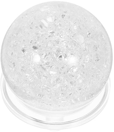 Alipis 1 De Bola De Cristal Fuente Esferas De Cristal Bola De Cristal Transparente Adornos De Bolas De Cristal Bola De Cristal Exquisita Bolas De Cristal Redondas Decoración De