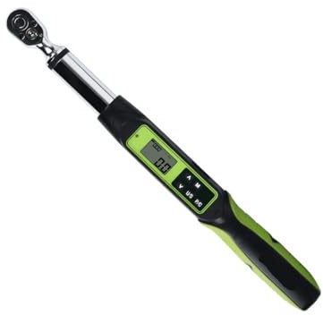 ZEEGII Drehmomentschlüssel AWE4-340R 1/2 Digitaler Drehmomentschlüssel mit Winkel Hohe Präzision(Size:200N.M 1-2 inch)