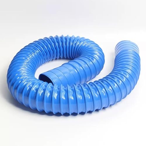 Abluftschlauch Lüftungsschlauch Trockner Schlauch Abluftschlauch 400 350 300 250 200 150 100 MM , HVAC Kanalschlauch Für Industriemaschinen Mit Klemmen, Entlüftungsschlauch Für Gastrockner(L 4m/13 ft,