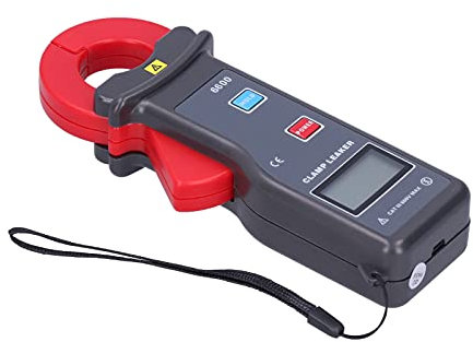 Pinza Amperometrica per Corrente di Dispersione, Tester di Corrente di Comunicazione USB con Tecnologia CT e Schermatura Magnetica, per Misurazione di Corrente CA, Materiale ABS