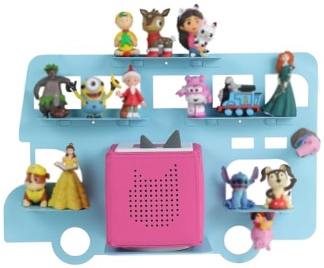 Raweao for Tonies Shelf for Boys and Girls, Metal Magnetic Shelves for Tonies Characters Storage, Perfect Storage Shelf for Tonies in the Children's Room