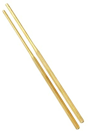 COLLBATH Copper Chopstick Figurine Portable and Lightweight with Delicate Craftsmanship for Ancestral Worship for Funerals and Souls Day Ceremony