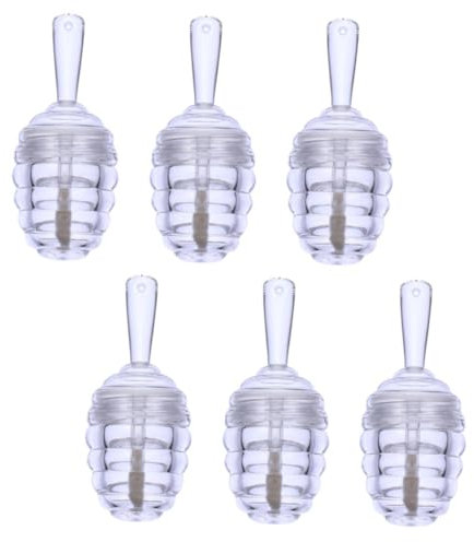 DRESSOOS 6pièces Tubes Pour Gloss à Honeycomb Contenants De à Miniatures Pour Cosmétiques Et Stockage De Produits De