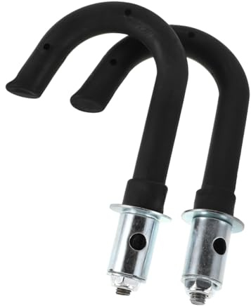 CTIRCHIU Telescoping Ladder Detachable Hooks Ladder Hooks for Roof Garage Hooks Bunk Bed Hook Anti-Slip Stabilizer Heavy Duty Extension Hook for Outdoor Use