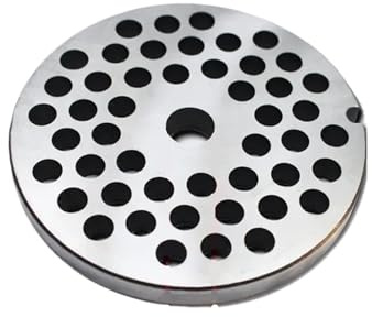Accessori For Tritacarne Da 32 Pollici, Lama In Acciaio Inox, Piastra Di Uscita Della Carne, Tipo 32 (diametro Di Uscita Della Carne 8 Mm)