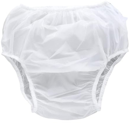 YsXoWiui Adult Windel Überhose Inkontinenz Hose Atmungsaktive Unterwäsche TPU Verstellbar mit Elastischem Bund für Senioren Pflege Männer Frauen Behinderte All, Xs