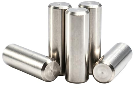 Passstifte Aus Edelstahl 304, Massiver Zylindrischer Positionierungswellen-Befestigungsstift M2, M3, M4, M5, M6(M2 x50pcs,14mm)