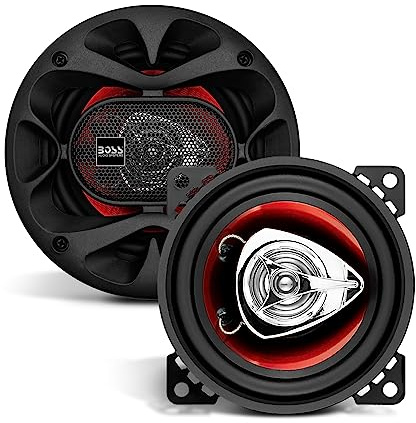Boss Audio Systems CH4220 - Altavoces coaxiales para Coche de 200W, Negro