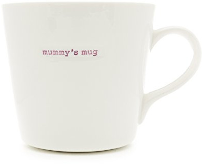 Keith Brymer Jones - Word Range - Ceramic Large Bucket Mug - Mummy's Mug - 500ml