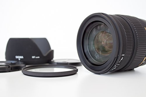Sigma 17-70 mm F2,8-4,0 DC Makro OS HSM-Objektiv (72 mm Filtergewinde) für Canon Objektivbajonett