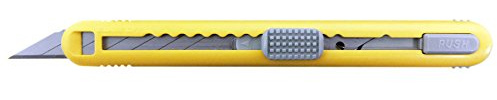 NT Cutter ABS Grip 30-Degree Multi-Blade Cartridge Knife (A-553P),Yellow