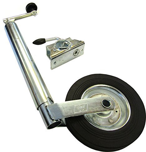 Xtremeauto® 48mm Boat Trailer Jockey Wheel 23> 30 + Clamp - Galvanized Heavy Duty