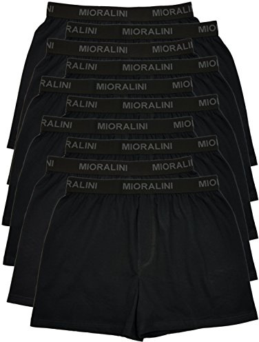 MioRalini Boxershorts för män, lediga och mjuka, klassiskt set om 10., XXL