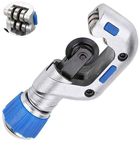 Cortatubos, mini cortador de tubo de aleación ajustable de 3-16 mm / 4-32 mm / 5-50 mm, herramienta de corte de tubos para cobre, PVC, aluminio, plástico, acero inoxidable (5-50mm)