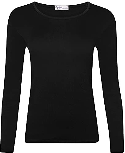 Scoop Neck (Black, UK 12-14)
