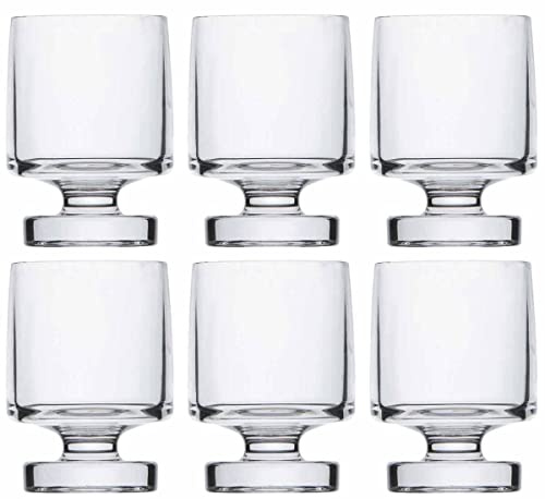 Marine Business Juego de 6 copas de vino irrompibles Bahamas transparentes