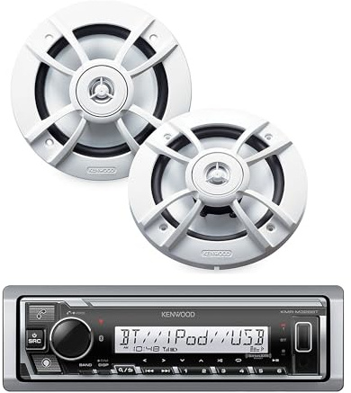Kenwood PKG-MR382BT Marine Package KMR-D382 + KFC-1633MRW