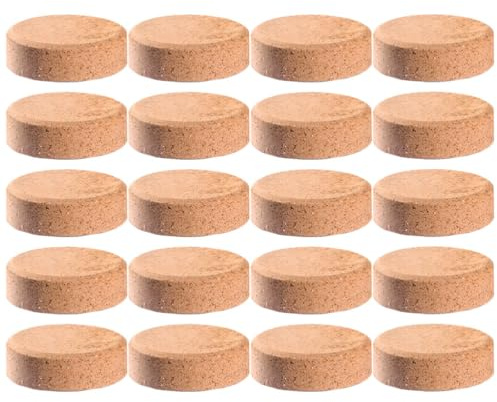 FOMIYES Ginger Foot Soak Effervescent Tablets 20Pcs Herbal Foot Bath Soak for Care Relieve Fatigue Improve Sleep Circulation