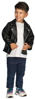 DALLAS THE ORIGINAL | CHIODO VERA PELLE BIMBO | GIACCA BIMBO | GIUBBINO IN PELLE BIMBO | VERA PELLE | MADE IN ITALY (4 anni)