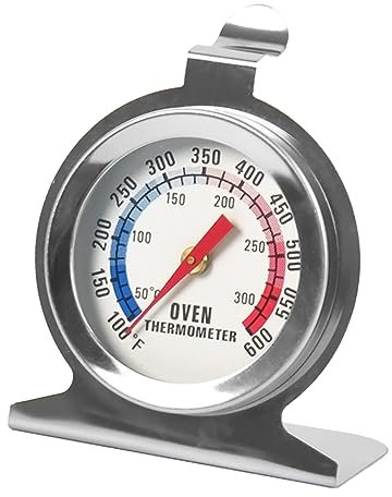 Edelstahl Ofenthermometer für Grill und Backofen, 0-300 °c