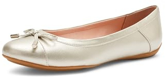Geox - D Charlene C, Bailarinas Planas Mujer, Lt Gold,