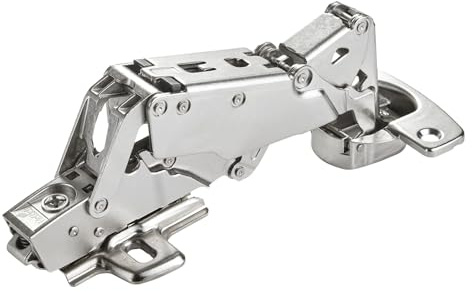 SOTECH Weitwinkelscharnier 165° Sensys 8657i Eckanschlag vorliegend | Null-Einsprung, Soft-Close und Schließautomatik, Schnellmontage inkl. Montageplatte Höhe 1,5 mm