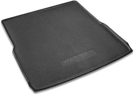 Volkswagen 3J0061160 Gepäckraumeinlage Kofferraumeinlage Schutzmatte, flexibel, mit Passat Schriftzug *** nur für Ladeboden mit PR-Code 3GA/3GM/3GN (obere Position) ***