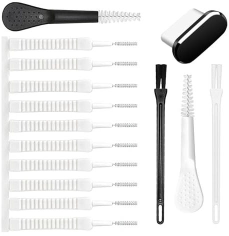 Limpiador de altavoces para teléfono, kit de limpieza para teléfono móvil - Kit de limpieza electrónica 15X/Set | Juego de herramientas de cepillo para conector de auriculares portátil, limpiador de p
