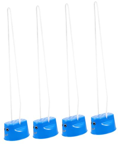 Gatuida Kinderstelzen Balance Spielzeug 4 Stück Stelzenset Aus Sicherem Kunststoff Für Kindergarten Und Eltern Kind Training Sensorisches Gleichgewichtsspiel