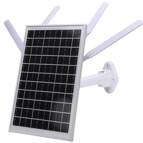 YDuupxe Modem routeur 4G LTE Solaire avec Batterie 18000 mAh en PVC+EVA+ABS Taille 306x190x45 mm IP66 300 Mbps extérieur Camping-Car Bateau