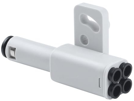 BCZAMD 4-in-1 PTFE Adapter for Bambu-Lab P1P/P1S/X1/X1C/X1E AMS: Ersatz für Filamentrohr Expansionsanschluss Gewährleistet stabiles mehrfarbiges Materialdrucken 3D Drucker Zubehör