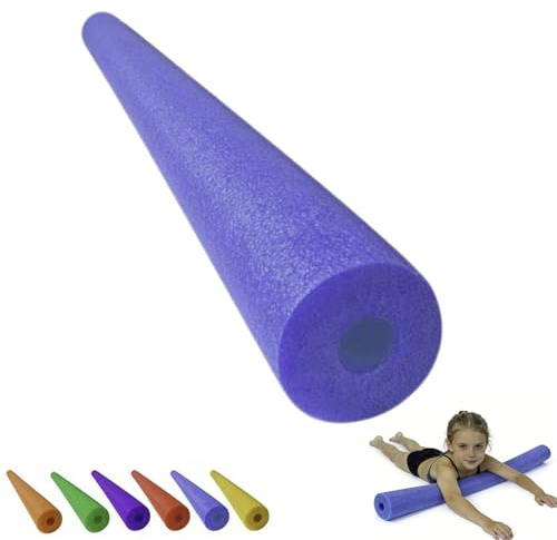 Schwimmnudel Mit Loch, Poolnudel Schaumstoff, Flexible Schwimmstange, Weich Schaumschlauch, Pool Noodle, Schwimmnudel Trainingsgerät, Schwimmbecken Schaumnudeln Für Kinder, Erwachsene(B)