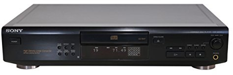 Sony CDP-XE510 CD-Player - Schwarz - Fernbedienung - Optisch, RCA, Aux - Kopfhörer, Lautsprecher - CD-R