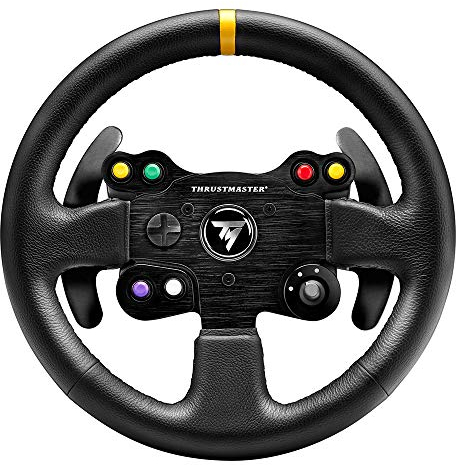 Thrustmaster TM Leather 28 GT Wheel Add-On - Le Volant Détachable Style GT - Multiplateforme