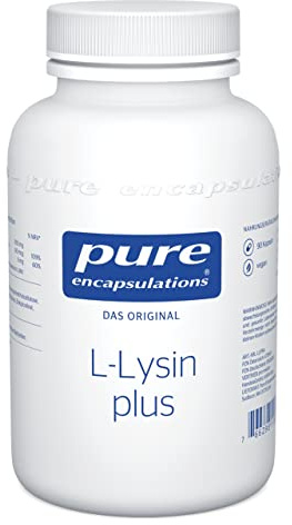 Pure Encapsulations - L-Lysin plus - Essenzielle Aminosäure mit Selen und Zink - Zum Immunsystem stärken und für Zellschutz - 90 Kapseln