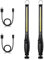 ORHOMELIFE LED Arbeitsleuchte- 800LM LED Stablampe Handlampe Werkstattlampe Inspektionsleuchten mit Haken zum Aufhängen & Magnet Basis für Auto Reparatur, Werkstatt, Notbeleuchtung-2 Pack