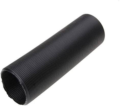 Tubo de Filtro de admisión 1 Unidad 1m 80mm Apto para Filtro Aire Manguera Entrada Aire Negra para Coche Manguera Tubo Alimentación Flexible Tubo Entrada Aire