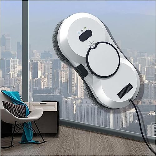 SPUZZO Robot de Ventana inalámbrico Aspirador de Vidrio Limpiador de Succión Fuerte de 2800 Pa con Control Remoto